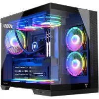 Modecom Volcano Panorama Apex Argb 7f Pc Tower Case Noir