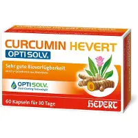 Hevert Arzneimittel GmbH & Co. KG Curcumine Hevert OptiSolv avec la technologie innovante OptiSolv Dual-Coating pour une pleine puissance végétale, 60 comprimés
