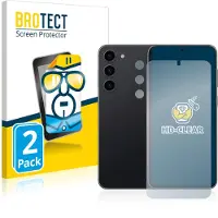 BROTECT Protection Clair (Samsung Galaxy S23+), Téléphone portable : film de protection, Transparent