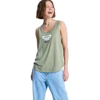 Roxy T-shirt à Manches Courtes Surfclassic Tan