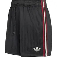 Adidas Pantalon de sport 'Manchester United Originals' rouge / noir / blanc cassé