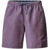 Hackett London Shorts de bain 'Breeze' bleu foncé / rouge clair / blanc