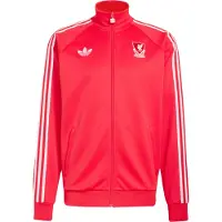 Adidas Veste de survêtement 'FC Liverpool' rouge / blanc
