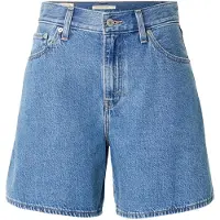 Levi's Jean 'High Rise Baggy Shorts' bleu denim