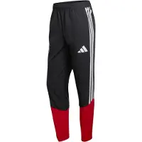 Adidas Pantalon de sport 'DFB PRE' rouge / noir / blanc
