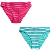 Next Bas de bikini bleu / aqua / rose / blanc