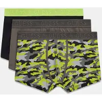 GUESS Boxers 'JOE' marron / gris foncé / kiwi / noir