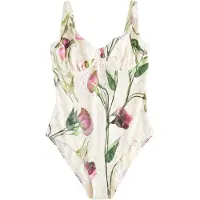 Next Maillot de bain crème / vert / rose / rose