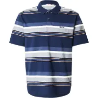 Levi's T-Shirt 'Authentic' bleu foncé / bleu chiné / orange clair / blanc