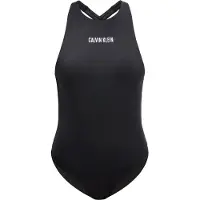 Calvin Klein Swimwear Maillot de bain 'INTENSE POWER' noir / blanc