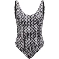 Calvin Klein Swimwear Maillot de bain noir / blanc