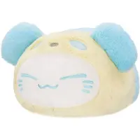 Furyu Nemuneko Pastel Panda Big Blue Cat Teddy 33 Cm Jaune Enfants