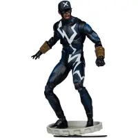 Mcfarlane Toys Static Shock Figure 18 Cm Bleu