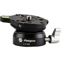 Fotopro Base de nivellement LY-60 (Autrui), Tête de trépied, Argent