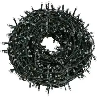 Springos Guirlande lumineuse LED - 34,5 m, 500 LED, 8 fonctions, multicolore