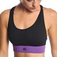 Sport Hg Jade Low Impact Sports Bra Violet L Femme
