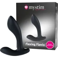 Mystim Flexing Flavio - vibromasseur prostatique électro (noir)
