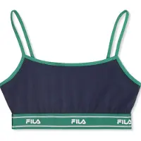 FILA Marineblauer und grüner Sport-BH von Candelo (M), Bleu, Vert