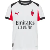 Puma Ac Milan 25/26 Replica Away Junior Short Sleeve T-shirt Blanc 9-10 Years Enfants