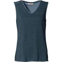 Vaude Essential Sleeveless T-shirt Bleu 46 Femme
