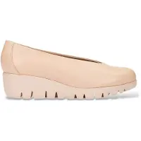 Wonders pour femme. C-33100 Mocassins en cuir beige Fly (40), 3 à 5 cm, Aucun, Casuel