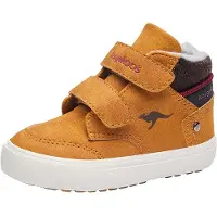 Kangaroos Baskets montantes enfant KAVU PRIMO garcons - Marron - 21