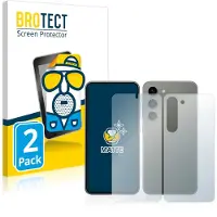 BROTECT Film de protection antireflet Protection d'écran mat (Samsung Galaxy S23), Téléphone portable : film de protection, Gris