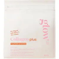 Glow25 Collagen Plus collagène hydrolysé à la vitamine C, à la biotine et au zinc 450 g