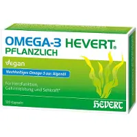 Hevert Arzneimittel GmbH & Co. KG Omega-3 Hevert, capsules végétales, 120 capsules