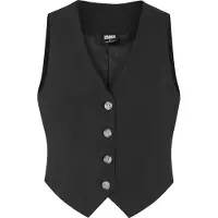 Urban Classics Classic Waistcoat Noir XL Femme