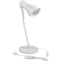 Kanlux S.A. Lampe de table JUSI E27 E27 Blanc 36270 (E27)