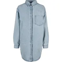 Urban Classics Robe-chemise bleu denim