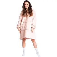 Konjac Sponge Couverture à capuche XL - Taupe (90 x 85 cm)