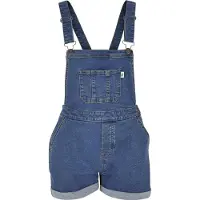 Urban Classics Salopette en jean bleu denim