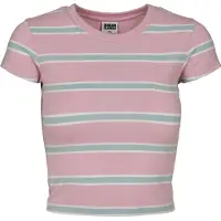 Urban Classics T-shirt opal / rose / blanc
