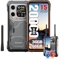 Blackview XPLORE 1 WALKIE TALKIE (5G - NFC - 6.78'' - 256 Go, 12 Go RAM - 20000mAh) Orange