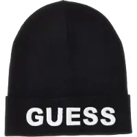 GUESS Bonnet Guess Tricot Homme Noir