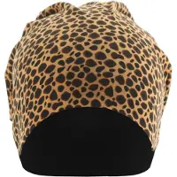 MSTRDS Bonnet noisette / brun foncé / noir