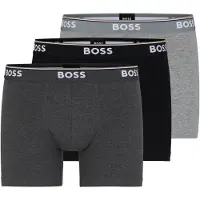 BOSS Power Boxers 3 Units Noir L Homme