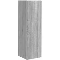 vidaXL Meuble TV mural gris Sonoma 30 x 31 x 100 cm Bois composite