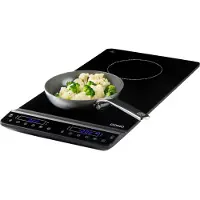 Domo Table de cuisson induction posable 2 feux 3100w - - DO30211IP -