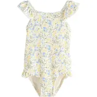 Next Maillot de bain bleu ciel / jaune pastel / jaune clair / olive