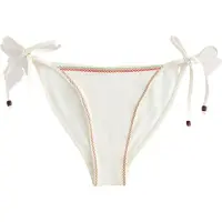 Next Bas de bikini ivoire / kiwi / rouge