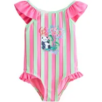 Next Maillot de bain menthe / lavande / rose clair / blanc