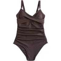 Next Maillot de bain modelant chocolat