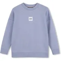 BOSS J52965 Sweatshirt Bleu 12 Years Garçon