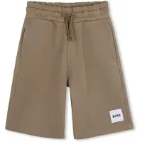 BOSS Pantalon moka / noir / blanc