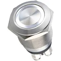 Heidemann Bouton de sonnette 1 prise 70528 acier inoxydable 24 V/0,5 A