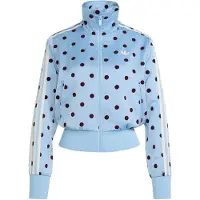 Adidas Polka Dots Femme - Vestes Zippees, Bleu - Taille XS (30-32) - Poly Mesh