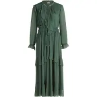 Vera Mont Robe de cocktail vert foncé